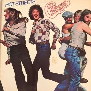 Vintage CHICAGO Hot Streets Vinyl LP Record Album